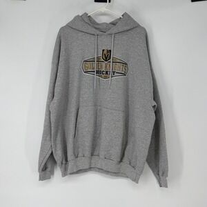 NHL Vegas Golden Knights Hockey Hoodie Mens 3XL Gray Pullover Sweatshirt